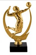 Приз статуэтка "Волейбол", на подставке