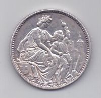 5 франков 1865 года AUNC Шаффхаузен Швейцария