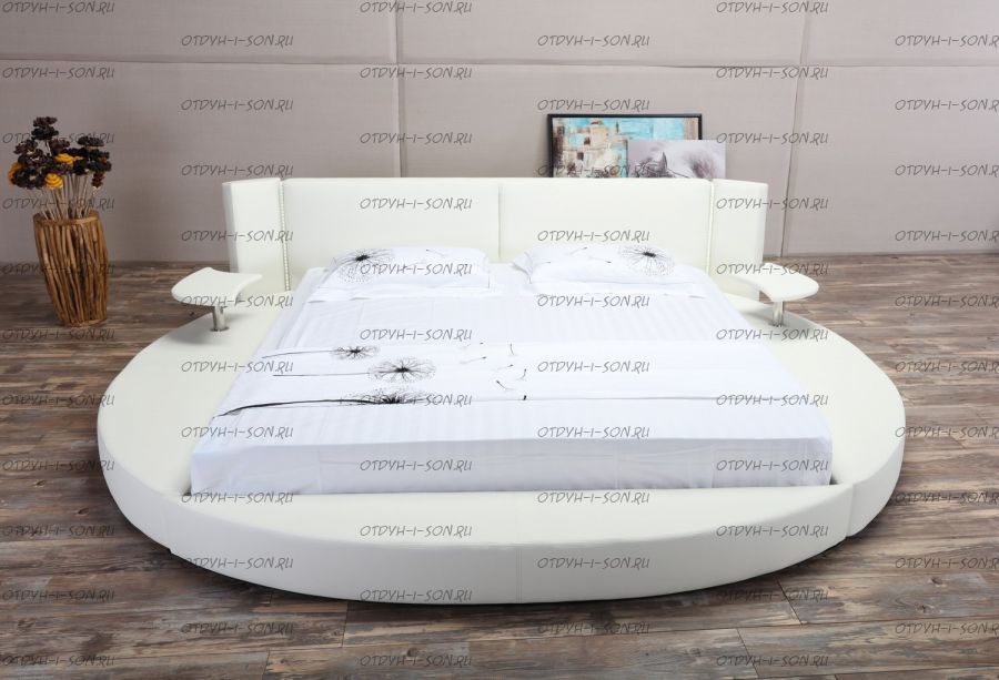 Кровать круглая Амстердам 1046 (б/о)