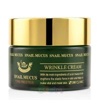 3W CLINIC Омолаживающий крем для лица с улиточным муцином Snail Mucus Wrinkle Cream, 50 мл