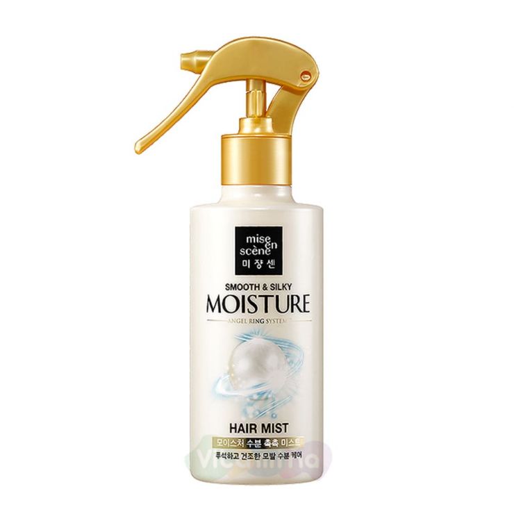 Mise En Scene Эссенция мист на водной основе Pearl Smooth & Silky Moisture Hair Mist, 200 мл