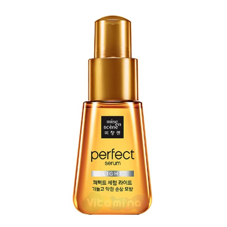 Mise En Scene Легкая сыворотка-масло для сухих волос Perfect Serum Light, 70 мл