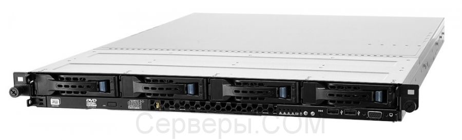 Серверная платформа Asus RS300-E9-PS4 1U 1xLGA 1151 4x3.5", RS300-E9-PS4