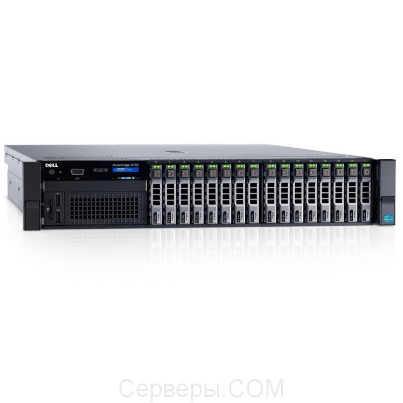 Сервер Dell PowerEdge R730 2.5" Rack 2U, 210-ACXU-335