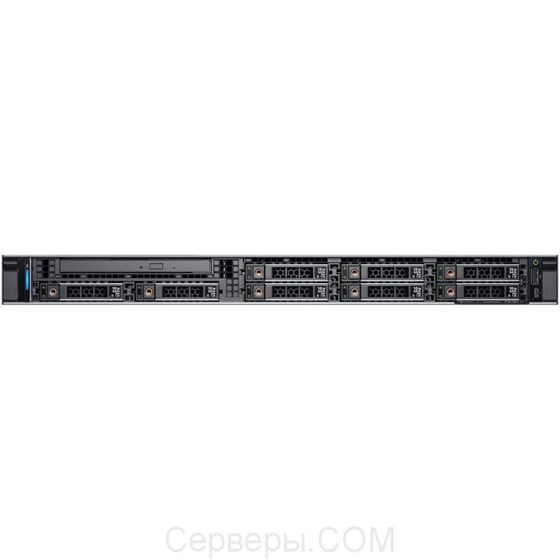 Сервер Dell PowerEdge R340 2.5" Rack 1U, 210-AQUB/205