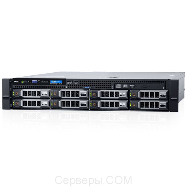 Сервер Dell PowerEdge R530 3.5" Rack 2U, 210-ADLM/006