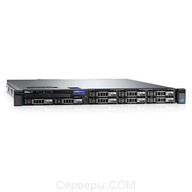 Сервер Dell PowerEdge R430 2.5" Rack 1U, R430-ADLO-60