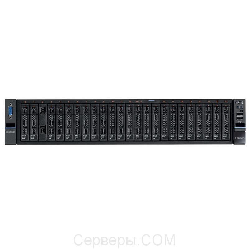 Сервер хранения Lenovo DX8200D Server SAN 2.5" Rack 2U, 5135P2G