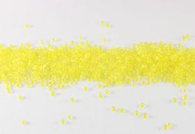 Бисер чешский 38986 прозрачный желтый светлая линия внутри Preciosa 1 сорт купить оптом