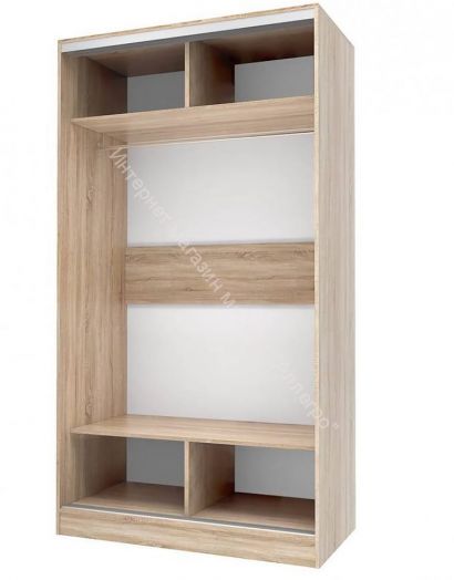 Шкаф-купе "Бруклин 2" с зеркалом