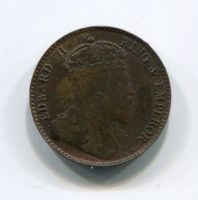 1/4 цента 1904 года Цейлон