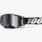 100% Armega Black Mirror Silver Flash Lens, очки