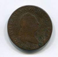 1 крейцер 1782 года Австрия