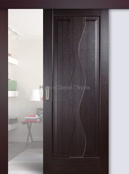 Раздвижная дверь Вираж ДГ с ПВХ покрытием