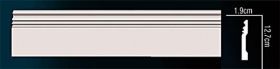 Плинтус Perfect AD382 Д240xШ1.9xВ12.7 см /Перфект