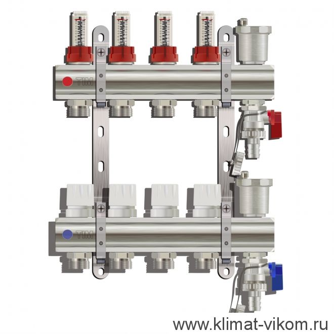 Коллектор с расходомерами ICMA  1"/3/4" (3)