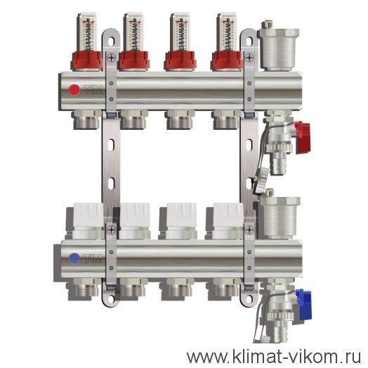 Коллектор с расходомерами ICMA  1"/3/4" (3)