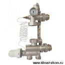 Насосно-смесительный узел квадрат TIM JH-1036 (расстояние для насоса свободное)
