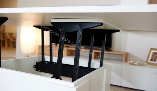 ﻿Стол-трансформер Империал Белый