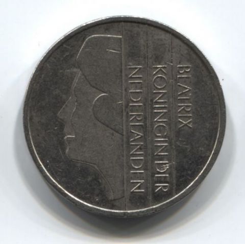 1 гульден 1987 года Нидерланды