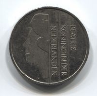 1 гульден 1987 года Нидерланды