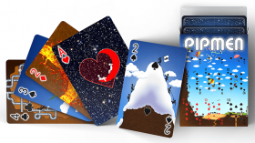 Pipmen Version 2: World Full Art Playing Cards by Elephant Playing Card