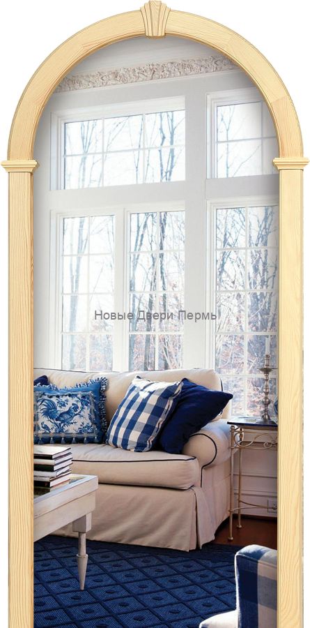 "Романская" арка межкомнатная универсальная