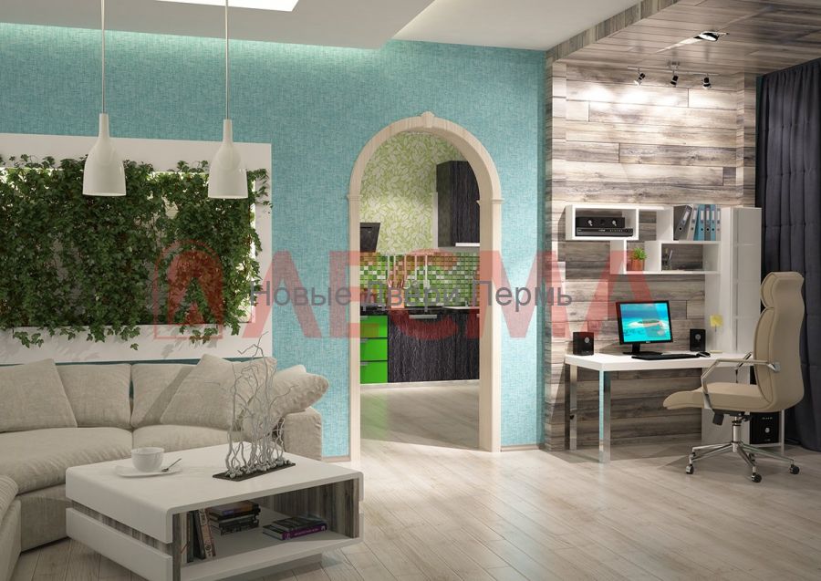 "Романская" арка межкомнатная универсальная