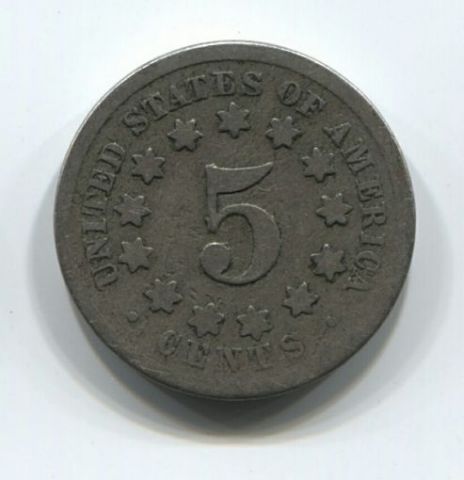 5 центов 1868 года США
