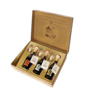 Бальзамический уксус в наборе из 3-х штук Antica Acetaia Dodi Aceto Balsamico Tradizionale di Reggio Emilia Trittico - Италия