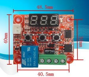 Терморегулятор цифровой ТР-12V (бескорпусный)