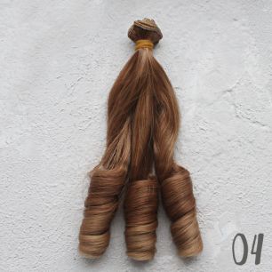 Трессы для создания причеcки куклам - 20 СМ