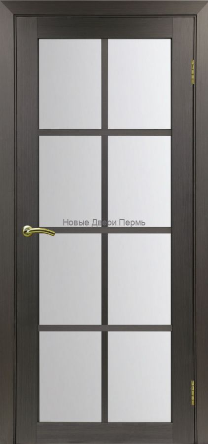 "Турин 541" Межкомнатная дверь со стеклом английская решетка