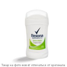 REXONA.Дезодорант карандаш "Бамбук и Алоэ Вера" 40гр (жен)