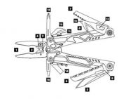 Инструмент мультитул LEATHERMAN OHT BLACK 154 мм с нейлоновым чехлом