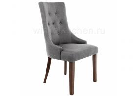 Elegance dark walnut / fabric grey