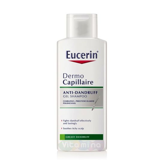 Eucerin Dermo capillaire Шампунь-гель против перхоти, 250 мл