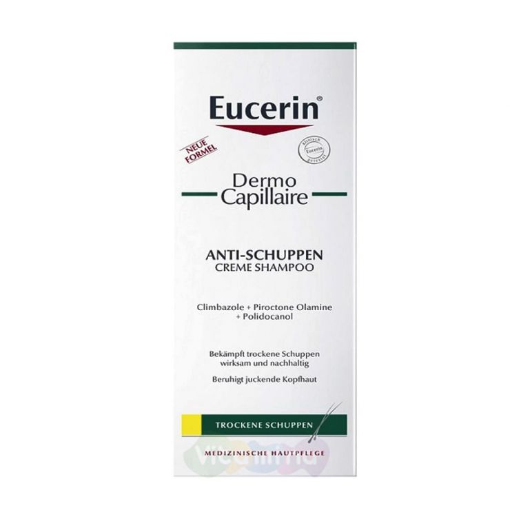 Eucerin Dermo capillaire Шампунь-крем против перхоти, 250 мл