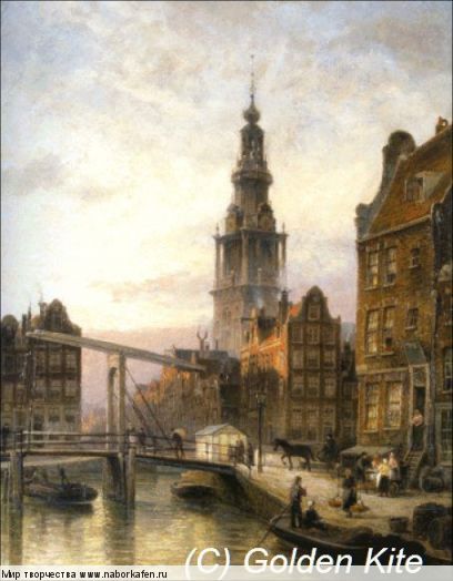 1748 The Zuider Kerk at Dusk (small)