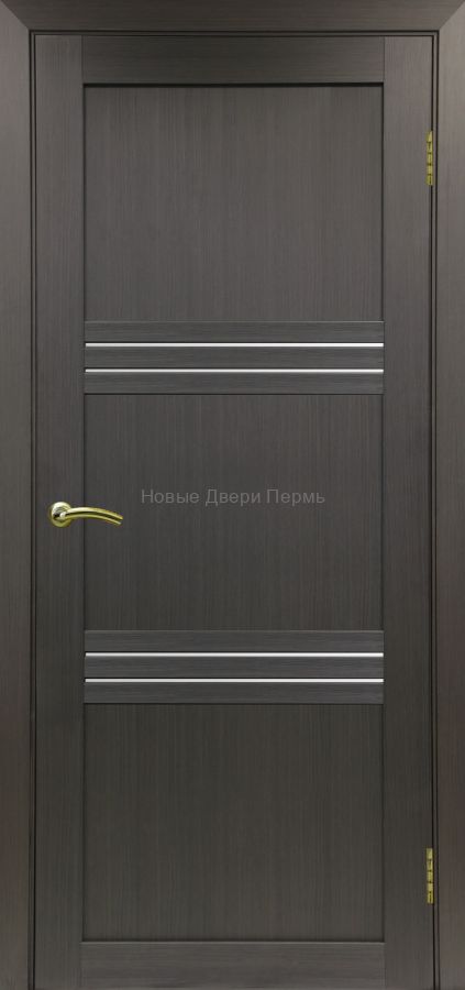 "Турин 553" Межкомнатная дверь с матовым стеклом экошпон