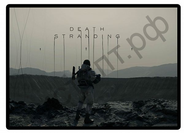 Коврик для мыши OT-PCM12 (Death Stranding,31*24см)
