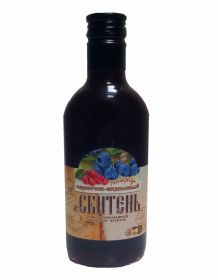 Сбитень ЧЕРНИЧНО-КИЗИЛОВЫЙ. Концентрированный медовый напиток