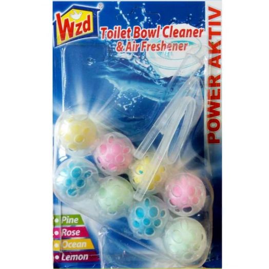 Гигиенические шарики для унитаза WZD 4 в 1, набор 2 блока