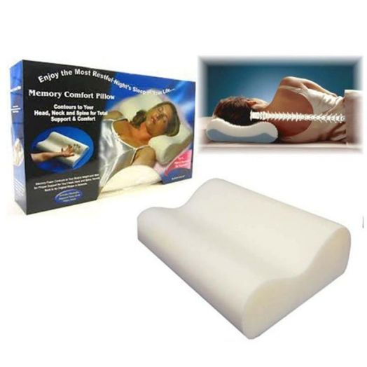 Ортопедическая подушка с памятью Memory Foam Pillow