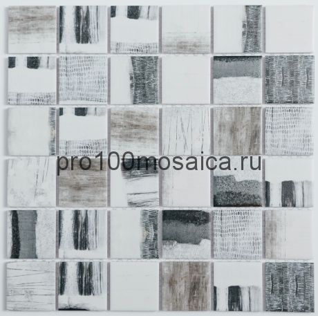 R-323. Мозаика чешуйки  серия RUSTIC, размер, мм: 306*306*5 (NS Mosaic)
