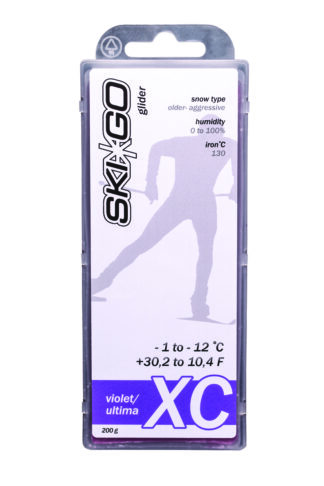 парафин skigo xc violet -1/-12 200 gr