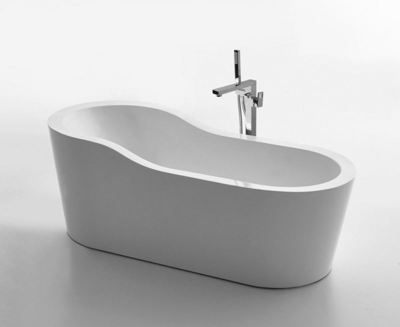 Ванна акриловая отдельностоящая BELBAGNO 175x80 BB65-1750