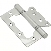 Петли стальные без врезки Bravo (хром)