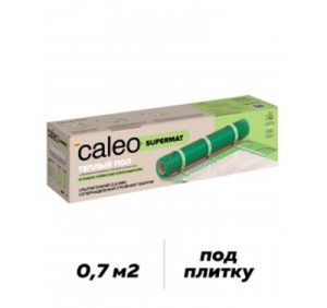 Теплый пол под плитку нагревательный мат CALEO SUPERMAT 130Вт/кв.м. 0,7м2