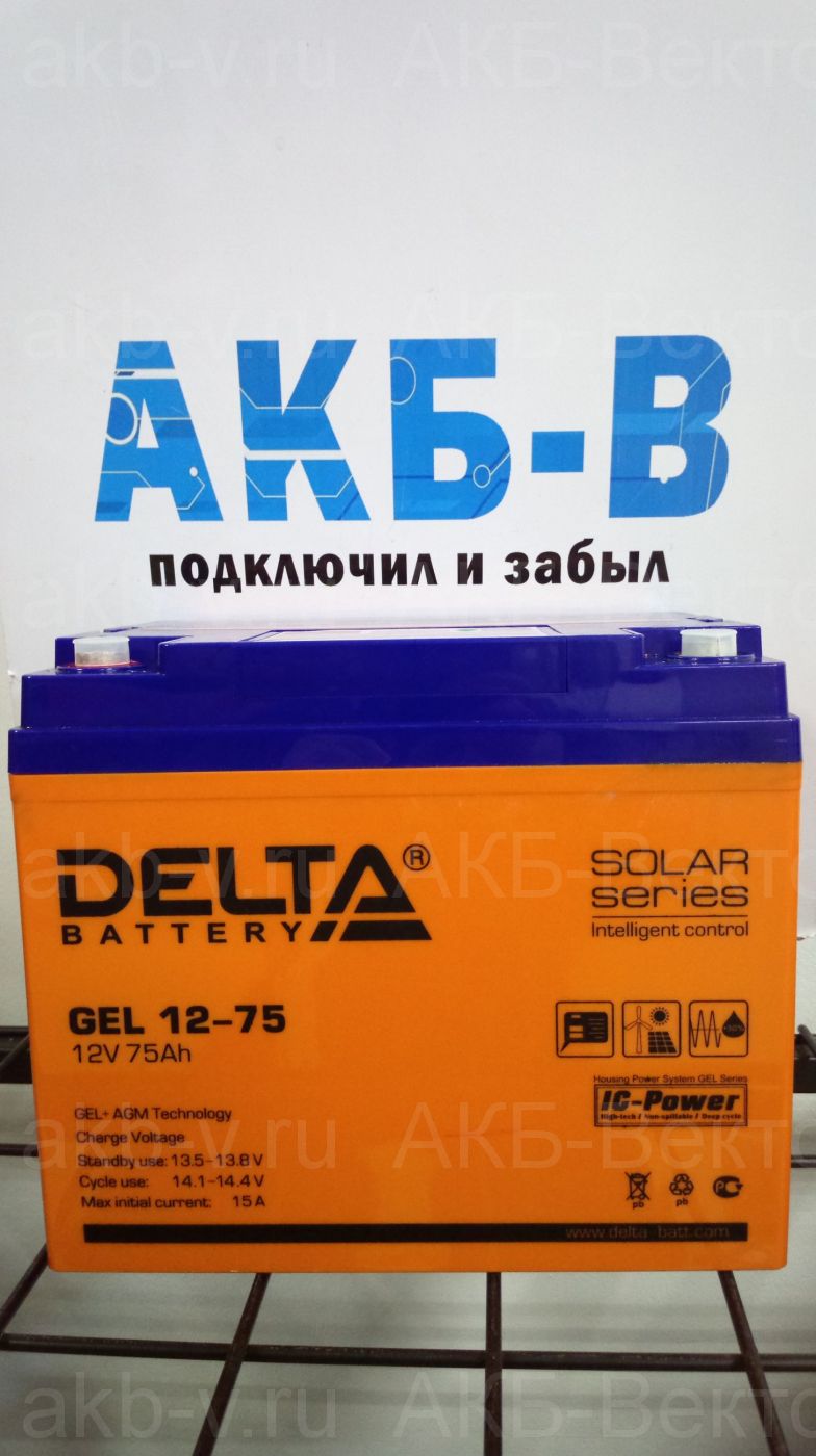 АКБ Delta GEL 12-85 (85Ач)